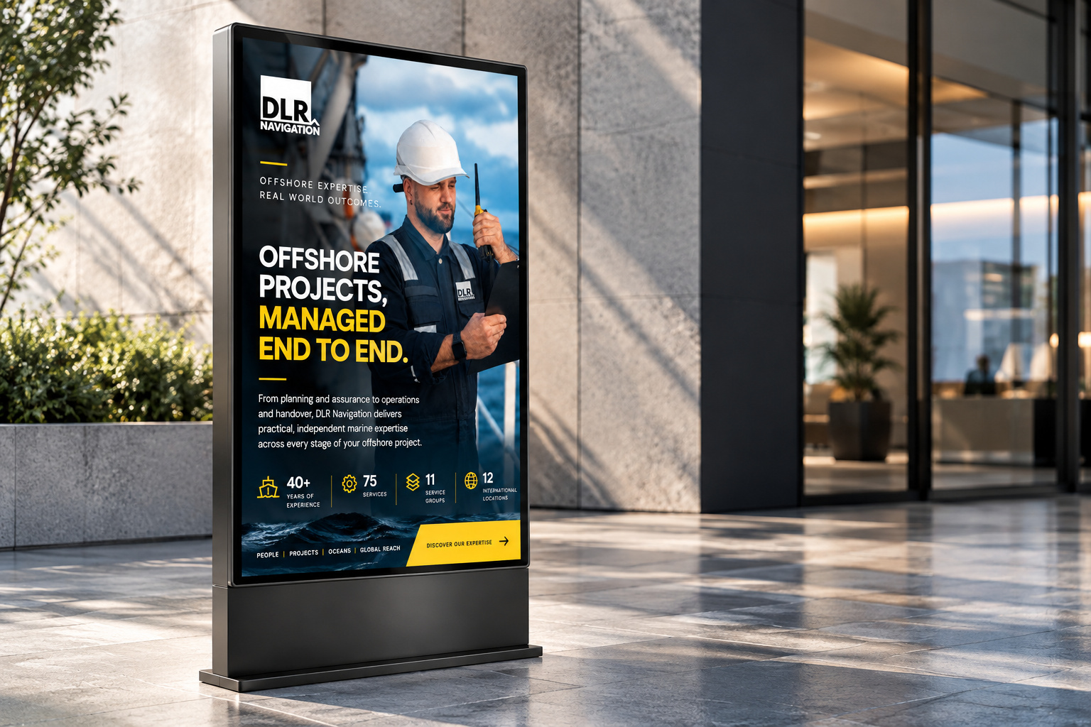 Digital sign: Offshore projects, managed end to end